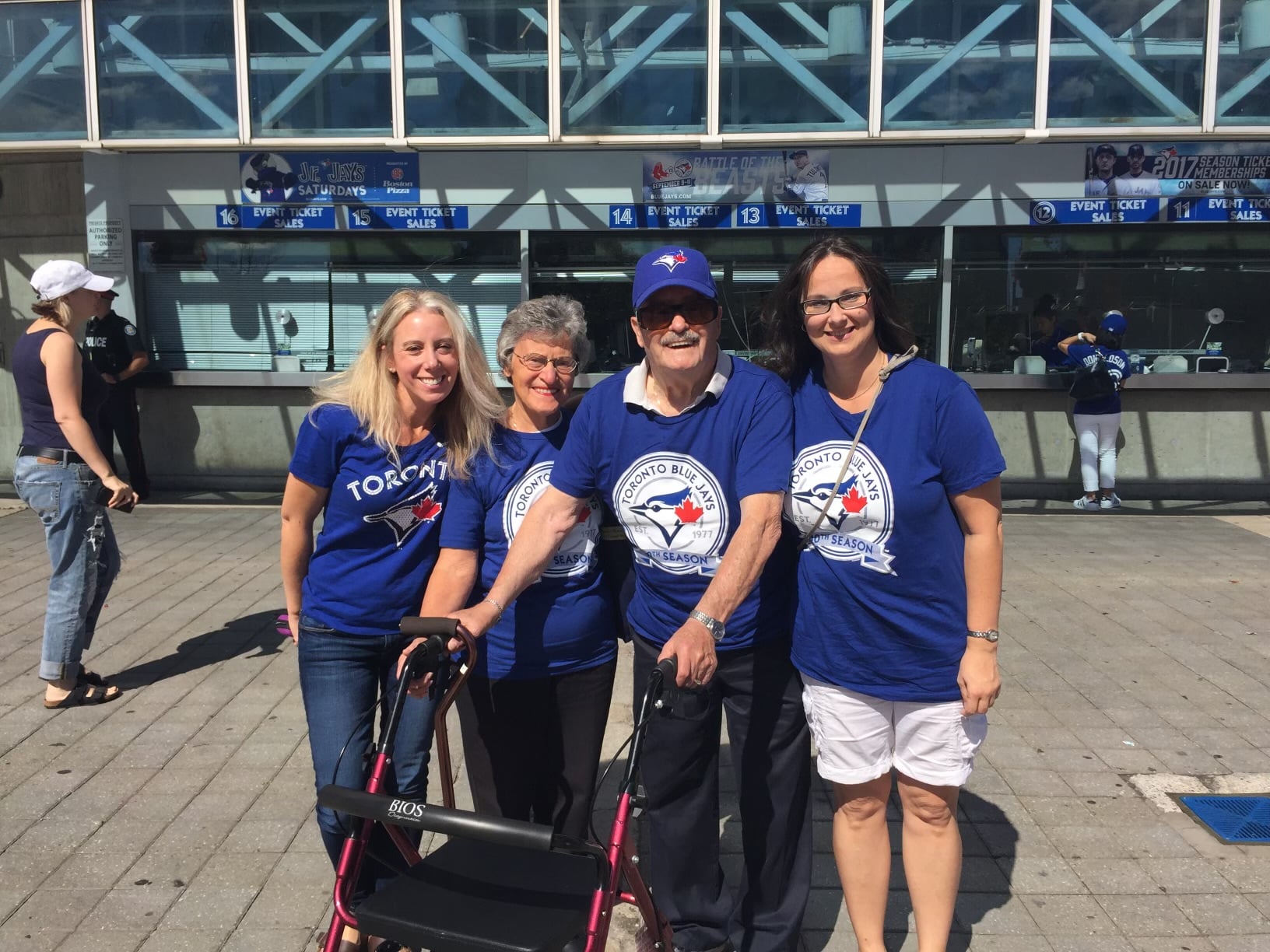 Jean and Bob Ferguson Blue Jays